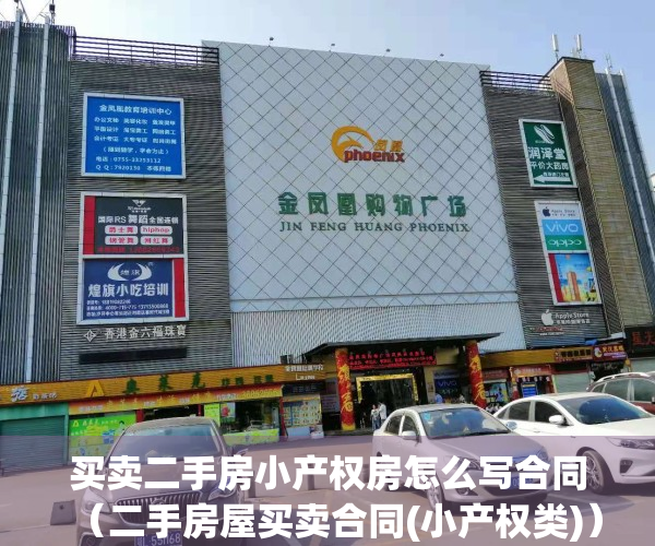 买卖二手房小产权房怎么写合同（二手房屋买卖合同(小产权类)）(小产权房二手房买卖合同怎样写)