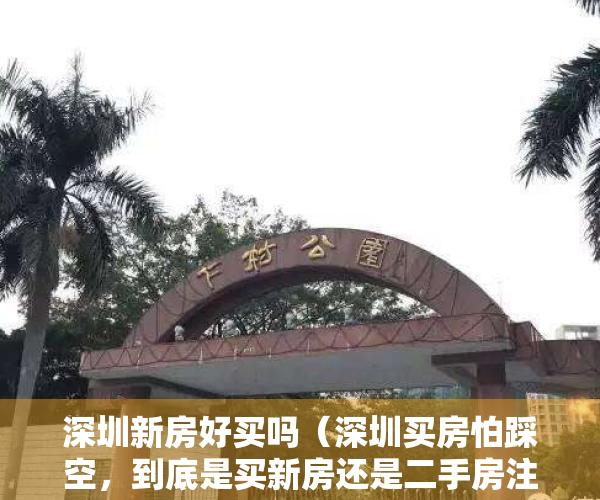 深圳新房好买吗（深圳买房怕踩空，到底是买新房还是二手房注意这几点！）