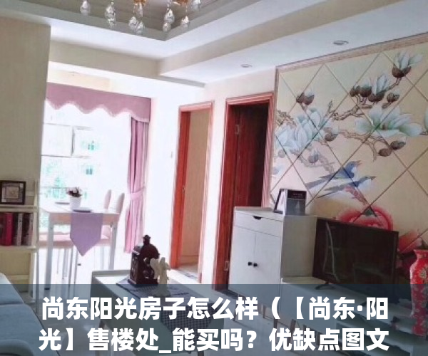 尚东阳光房子怎么样（【尚东·阳光】售楼处_能买吗？优缺点图文分析_看房咨询热线）