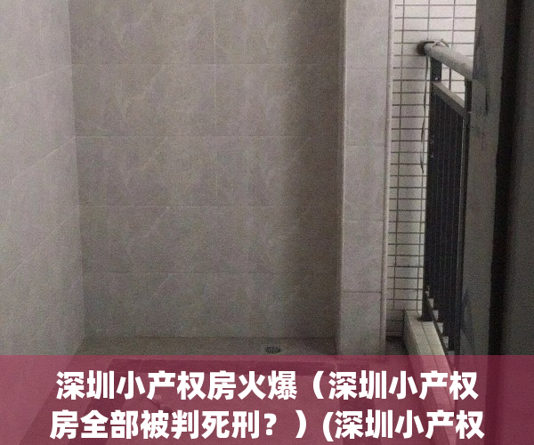 深圳小产权房火爆（深圳小产权房全部被判死刑？）(深圳小产权房近况)