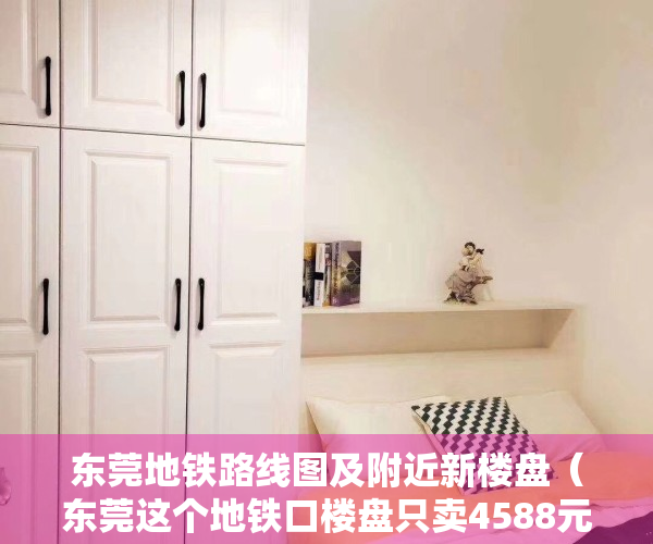 东莞地铁路线图及附近新楼盘（东莞这个地铁口楼盘只卖4588元平？！诱人的背后是…）