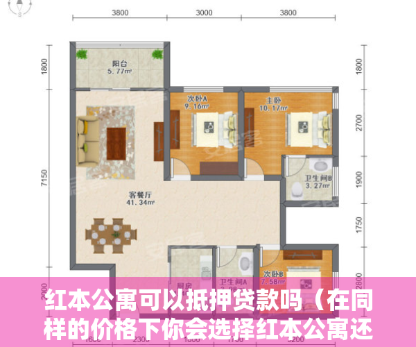 红本公寓可以抵押贷款吗（在同样的价格下你会选择红本公寓还是小产权房呢？）