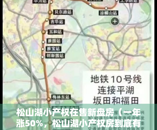 松山湖小产权在售新盘房（一年涨50%，松山湖小产权房到底有多疯，看完你就懂！）