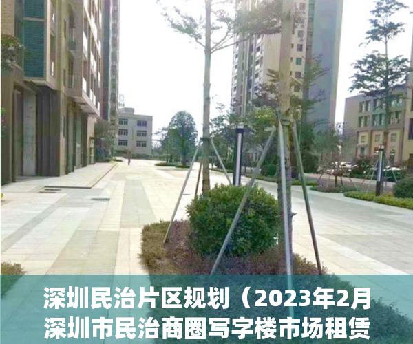 深圳民治片区规划（2023年2月深圳市民治商圈写字楼市场租赁情况）(深圳民治属于哪个街道)