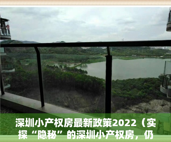 深圳小产权房最新政策2022（实探“隐秘”的深圳小产权房，仍有人愿意冒风险）