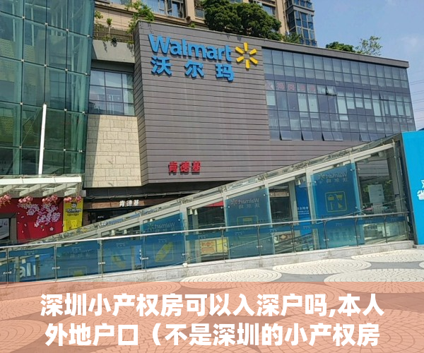 深圳小产权房可以入深户吗,本人外地户口（不是深圳的小产权房不能买 是哪里的小产权房都不能买）