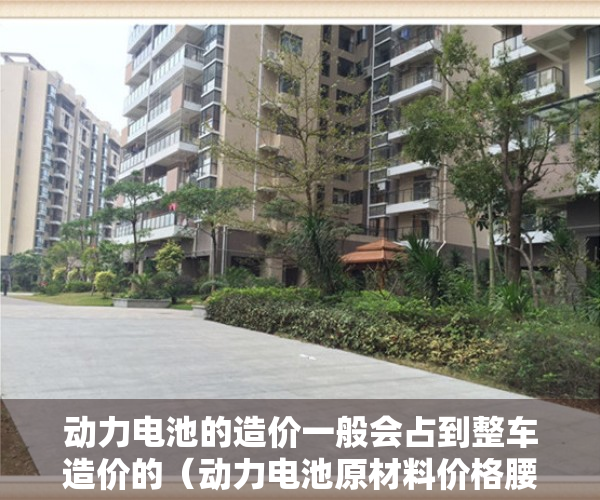 动力电池的造价一般会占到整车造价的（动力电池原材料价格腰斩，买电车能便宜多少钱？）