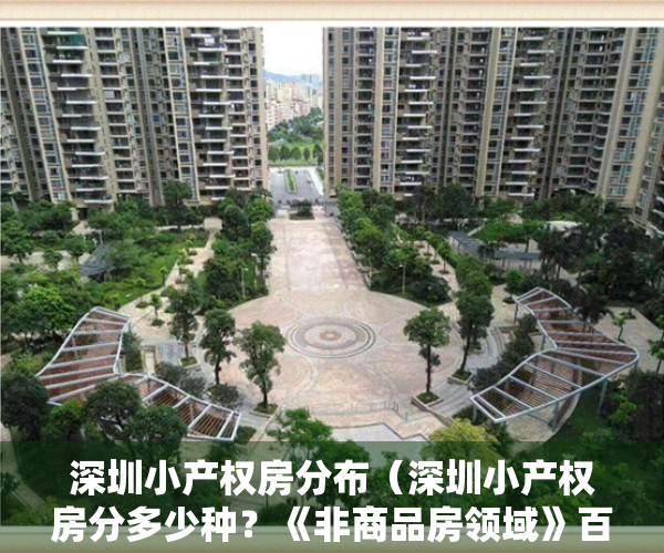 深圳小产权房分布（深圳小产权房分多少种？《非商品房领域》百科问答 告诉你）