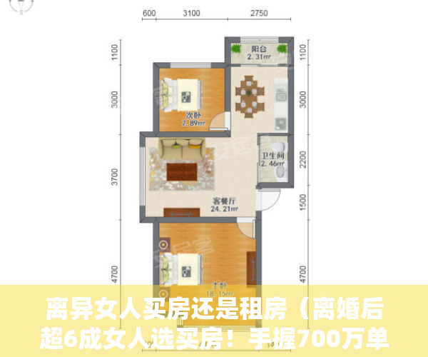 离异女人买房还是租房（离婚后超6成女人选买房！手握700万单亲妈选深圳还是东莞？）