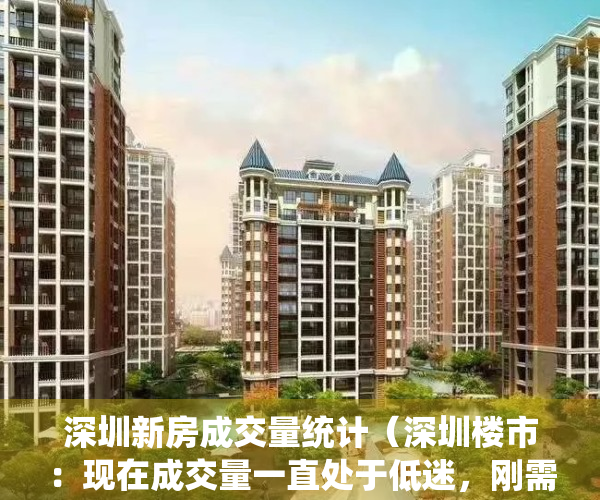 深圳新房成交量统计（深圳楼市：现在成交量一直处于低迷，刚需还适合进场吗？）