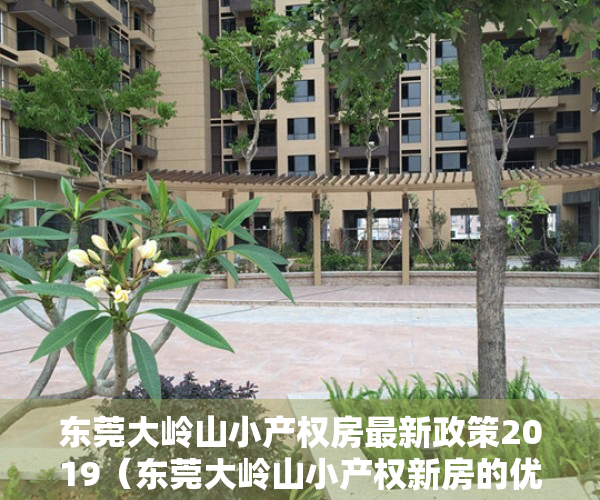 东莞大岭山小产权房最新政策2019（东莞大岭山小产权新房的优点和缺点有哪些？）