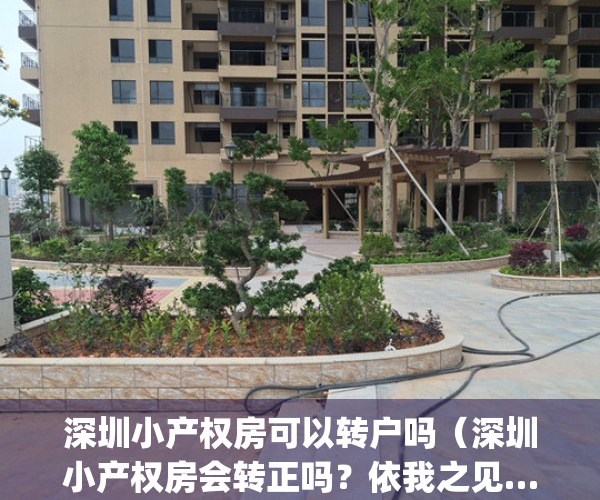 深圳小产权房可以转户吗（深圳小产权房会转正吗？依我之见……）(深圳小产权房可以过户吗)