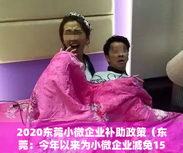 2020东莞小微企业补助政策（东莞：今年以来为小微企业减免15亿元支付手续费）