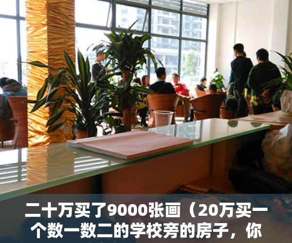二十万买了9000张画（20万买一个数一数二的学校旁的房子，你还在等什么呢？「枫尚学府」-枫尚学府）