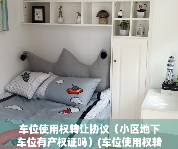 车位使用权转让协议（小区地下车位有产权证吗）(车位使用权转让协议可以卖吗)