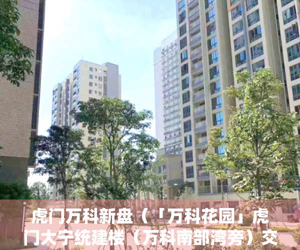 虎门万科新盘（「万科花园」虎门大宁统建楼（万科南部湾旁）交通方便可分期）