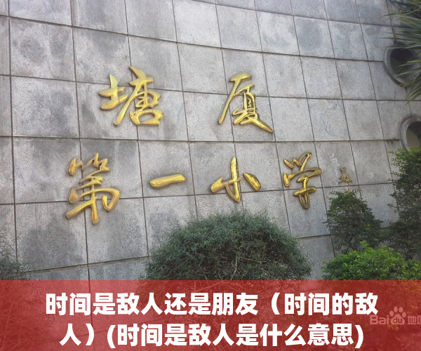 时间是敌人还是朋友（时间的敌人）(时间是敌人是什么意思)
