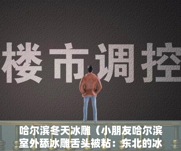 哈尔滨冬天冰雕（小朋友哈尔滨室外舔冰雕舌头被粘：东北的冰真的是甜的吗？）