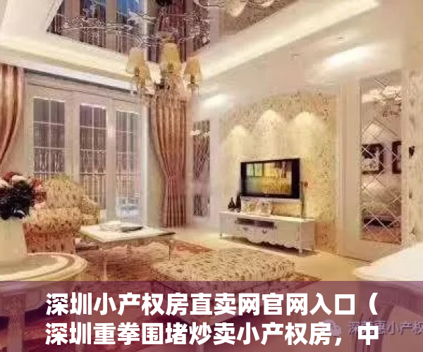 深圳小产权房直卖网官网入口（深圳重拳围堵炒卖小产权房，中介门店大范围歇业，投资客又看向东莞）