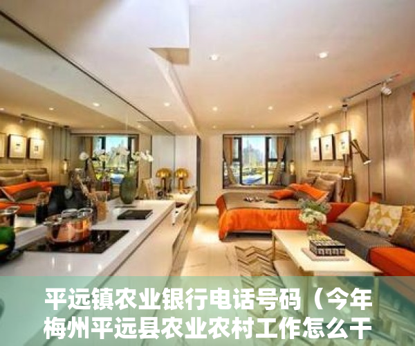 平远镇农业银行电话号码（今年梅州平远县农业农村工作怎么干？这些乡镇部门这样表态）
