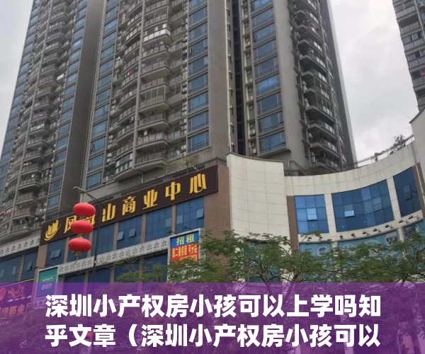 深圳小产权房小孩可以上学吗知乎文章（深圳小产权房小孩可以上学吗？）