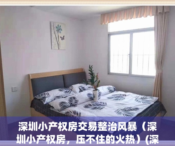 深圳小产权房交易整治风暴（深圳小产权房，压不住的火热）(深圳小产权房介绍)