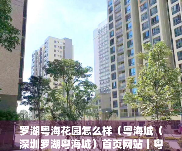 罗湖粤海花园怎么样（粤海城（深圳罗湖粤海城）首页网站丨粤海城价格_户型_地址_详情）