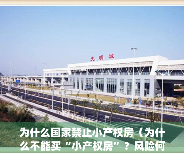为什么国家禁止小产权房（为什么不能买“小产权房”？风险何在？）(国家为什么允许小产权房建设买卖)