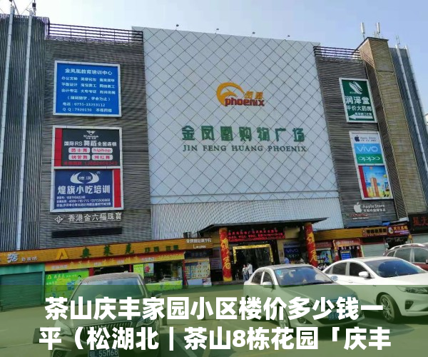 茶山庆丰家园小区楼价多少钱一平（松湖北｜茶山8栋花园「庆丰家园」）