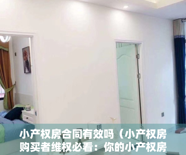 小产权房合同有效吗（小产权房购买者维权必看：你的小产权房合同有效吗？）