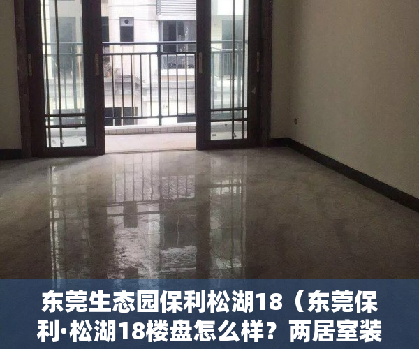 东莞生态园保利松湖18（东莞保利·松湖18楼盘怎么样？两居室装修效果图抢先看）