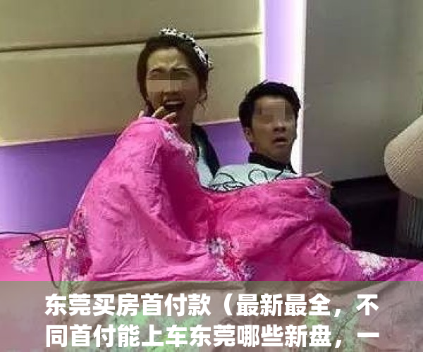 东莞买房首付款（最新最全，不同首付能上车东莞哪些新盘，一文看全）(东莞买房首付比例)