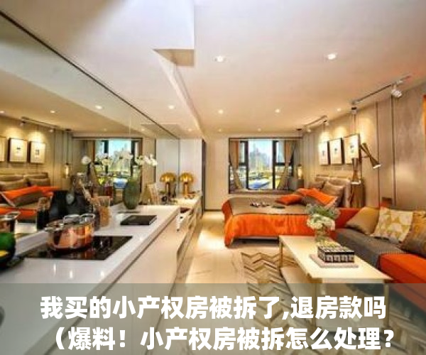 我买的小产权房被拆了,退房款吗（爆料！小产权房被拆怎么处理？）(小产权房子被拆)