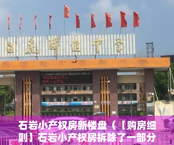 石岩小产权房新楼盘（【购房细则】石岩小产权房拆除了一部分现在买还安全吗？）
