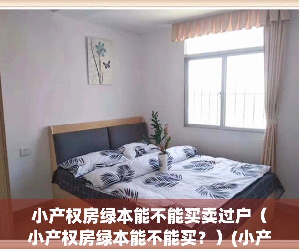 小产权房绿本能不能买卖过户（小产权房绿本能不能买？）(小产权房绿本能买吗)