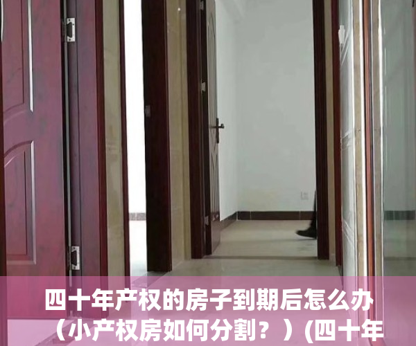 四十年产权的房子到期后怎么办（小产权房如何分割？）(四十年产权房子是小产权吗)