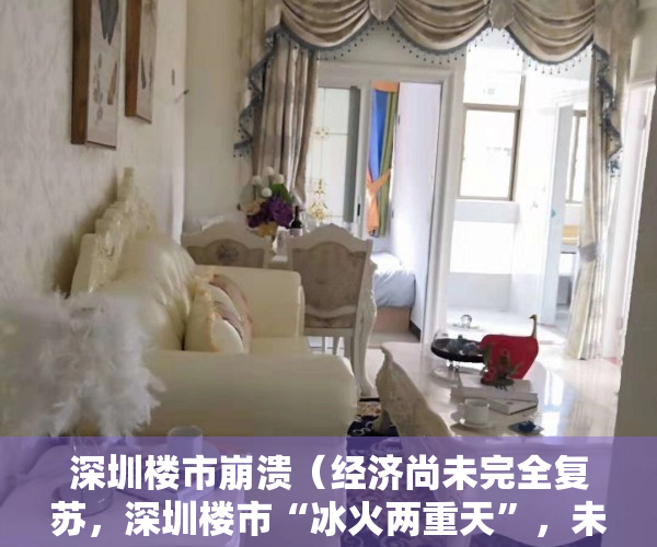 深圳楼市崩溃（经济尚未完全复苏，深圳楼市“冰火两重天”，未来该何去何从？）