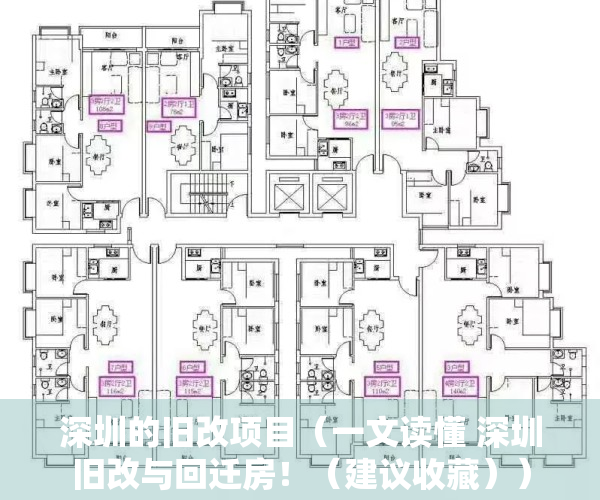 深圳的旧改项目（一文读懂 深圳旧改与回迁房！（建议收藏））