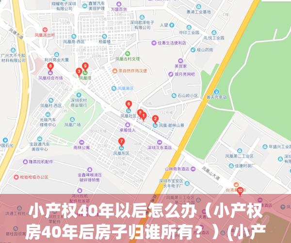 小产权40年以后怎么办（小产权房40年后房子归谁所有？）(小产权 40年)