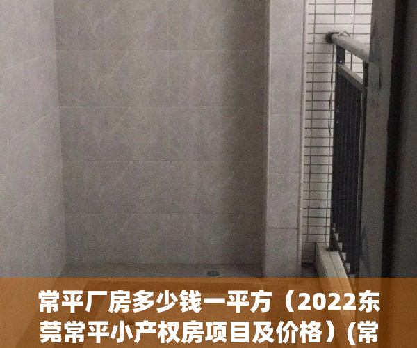 常平厂房多少钱一平方（2022东莞常平小产权房项目及价格）(常平小厂房出租)