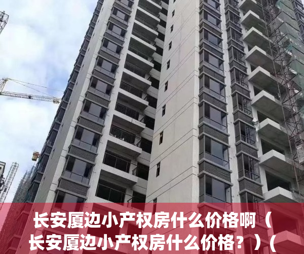 长安厦边小产权房什么价格啊（长安厦边小产权房什么价格？）(长安厦边站在哪里)