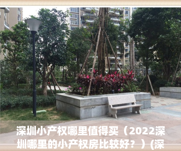 深圳小产权哪里值得买（2022深圳哪里的小产权房比较好？）(深圳小产权推荐)