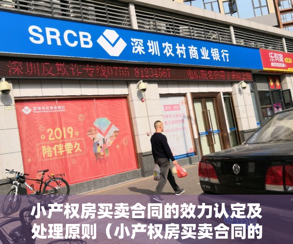 小产权房买卖合同的效力认定及处理原则（小产权房买卖合同的注意事项有什么，是怎样的？）