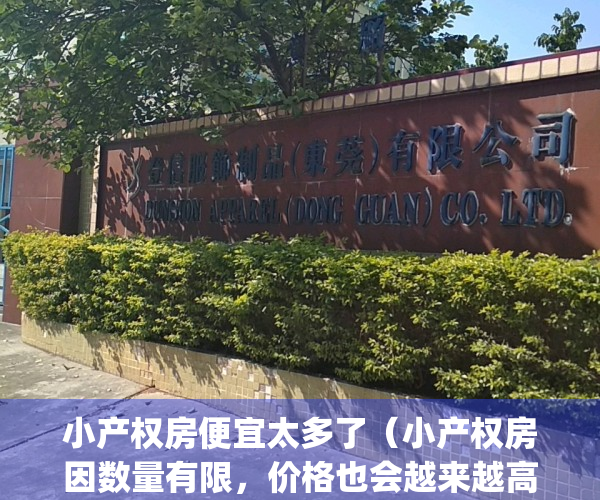 小产权房便宜太多了（小产权房因数量有限，价格也会越来越高）(小产权房值钱吗)