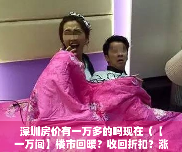 深圳房价有一万多的吗现在（【一万间】楼市回暖？收回折扣？涨价？深圳开发商，你不要这么狂！）