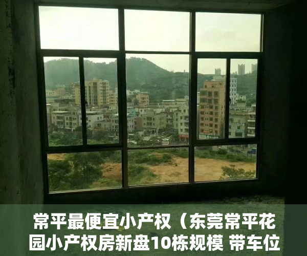常平最便宜小产权（东莞常平花园小产权房新盘10栋规模 带车位特价3980元起）