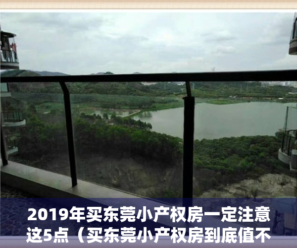 2019年买东莞小产权房一定注意这5点（买东莞小产权房到底值不值得投资？回报率如何？）