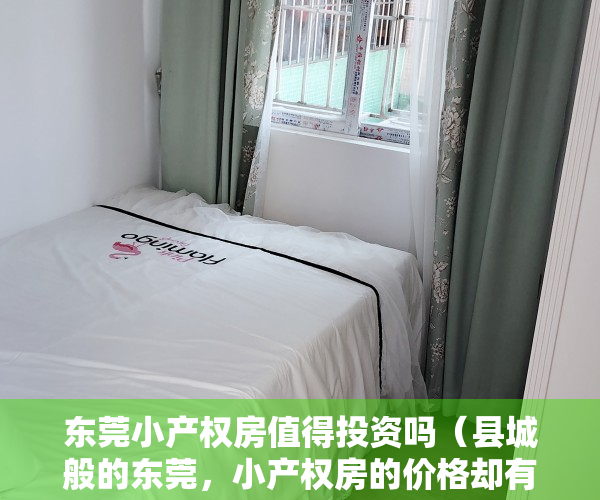 东莞小产权房值得投资吗（县城般的东莞，小产权房的价格却有着一线城市的房价？）