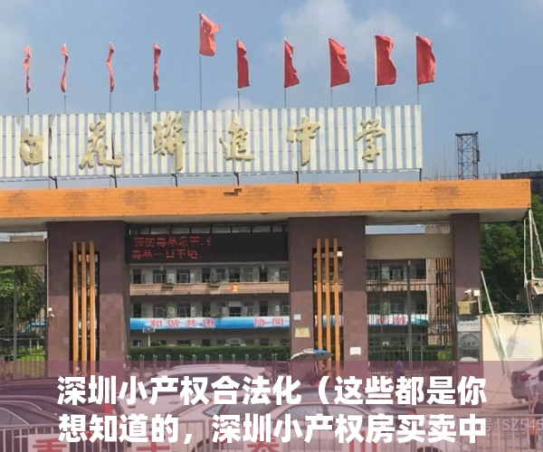 深圳小产权合法化（这些都是你想知道的，深圳小产权房买卖中的两证一书以及历史遗留！）