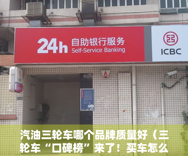汽油三轮车哪个品牌质量好（三轮车“口碑榜”来了！买车怎么选？前四名一次说清楚，不会买错）